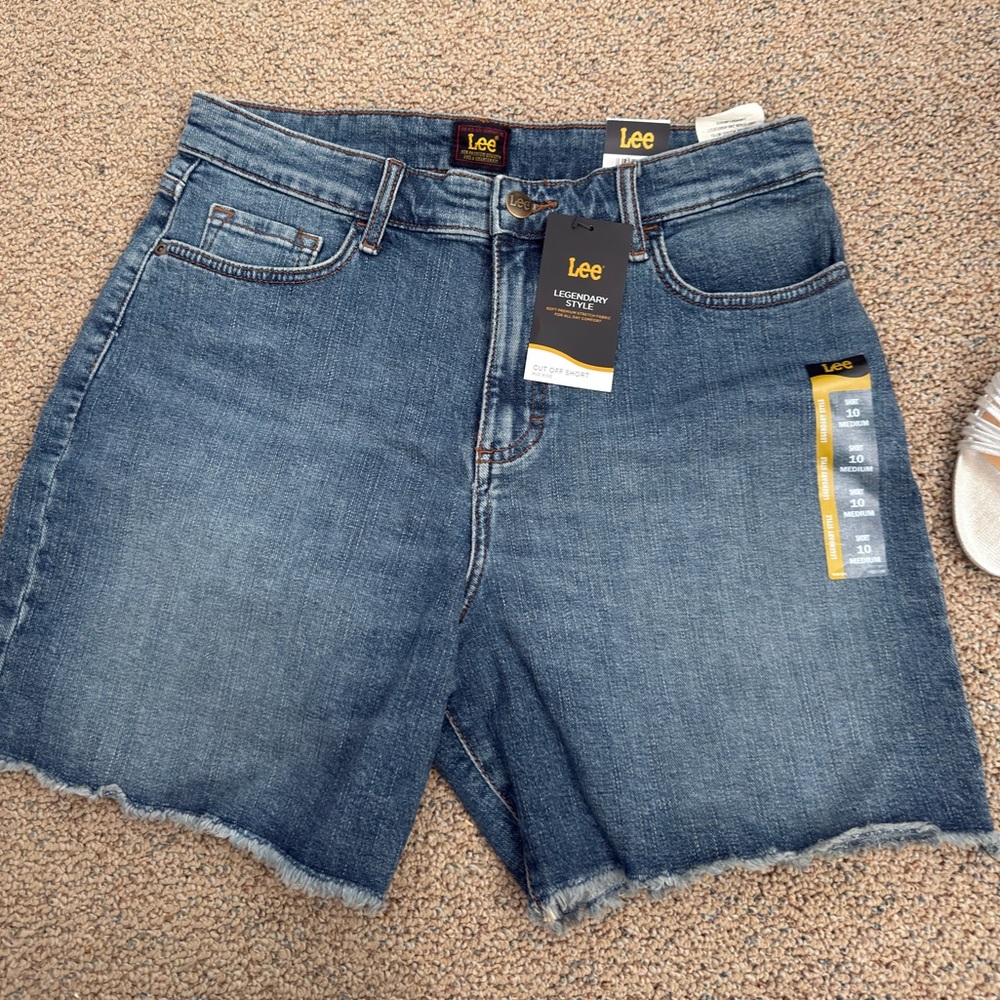 Lee Women's Classic Blue Jean Shorts